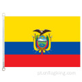 Bandeira nacional do Equador 100% polyster 90 * 150cm